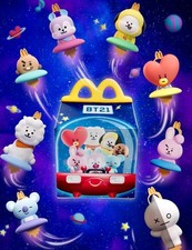 2026 McDonald&rsquo;s X BT21 BTS Happy Meal  Complete Set of 10 - New