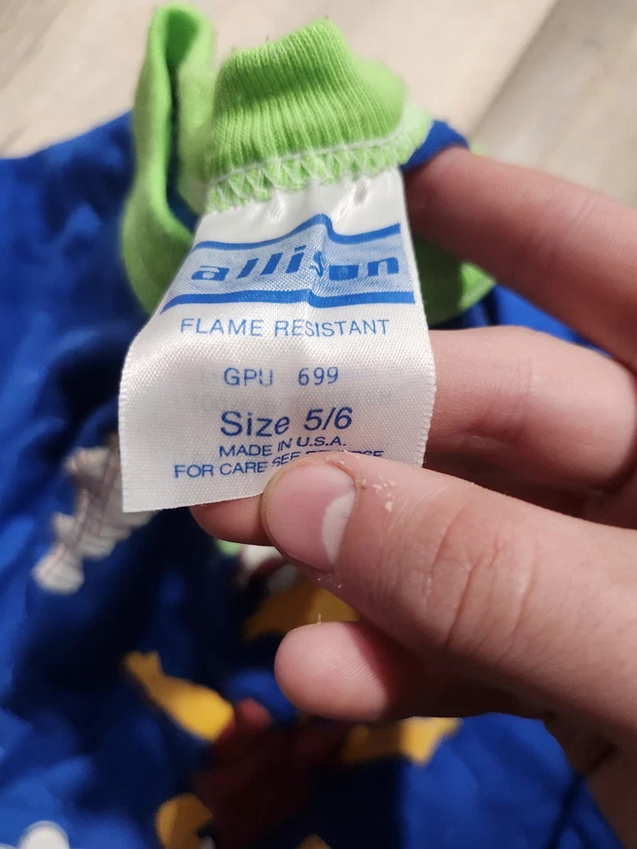 Vintage 1990 Boys Baby Long Sleeve Shirt Size 4-6 Bart Simpson - Image 3 of 3