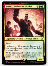 BARRET, AVALANCHE LEADER 79 R COMMANDER: FINAL FANTASY NM MTG