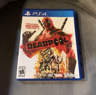 Deadpool Sony PlayStation 4 2015 gioco azione avventura disco e custodia