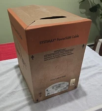 Commscope Systimax PowerSUM Cat5e 1061c U/UTP, Non-Plenum, Light Blue. 1000ft