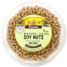 Dried Soybeans (Soynuts) Roasted Salted 14 Oz. Kosher