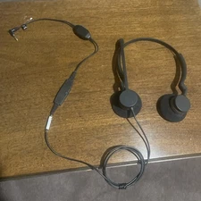 Jabra 2309-820-105 BIZ 2300 Duo USB Headset w/ Jabra Link 265 Y-trainer OPEN BOX