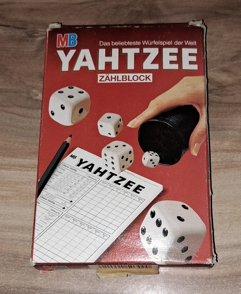 Yahtzee Zählblock MB Spiele Alt - Bild 2 von 4
