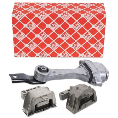febi Motorlager Set für VW GOLF 4 BORA AUDI A3 8L1 OCTAVIA 1 1.9 TDI 90/110 PS