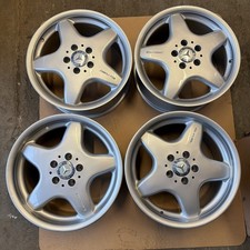 4 X Mercedes Aero MONOBLOCK Amg 17” Alloy Wheels Styling I 7.5j ET37 8.5J ET30