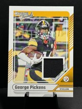 2025 Panini Donruss George Pickens Donruss Threads Patch 🔥💎🔥 Steelers/Cowboys