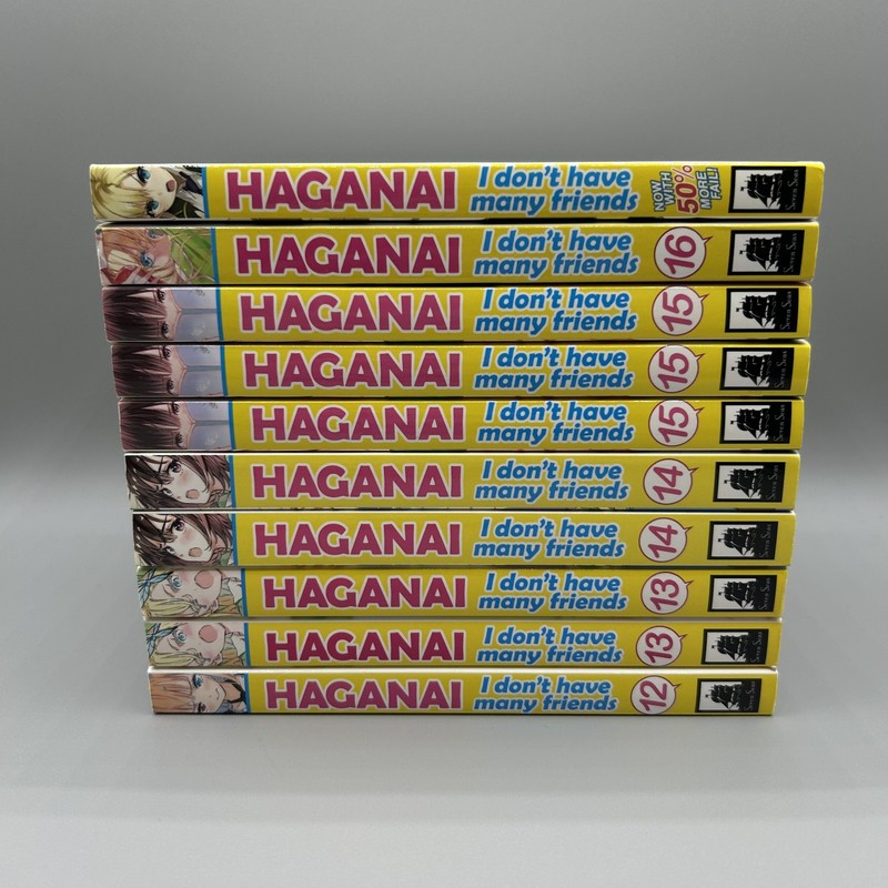 Haganai Singles Vol. 12, 13, 14, 15, 16 + 50% More Fail! Manga English OOP