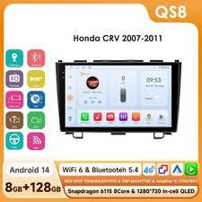 CarPlay For Honda CR-V 2007 -2011 Car GPS Radio BT5.4 DSP Touch 8Core 8+128GB