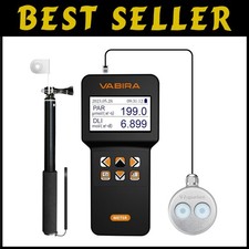 Waterproof PAR Meter for Aquarium - R,G,B Separately