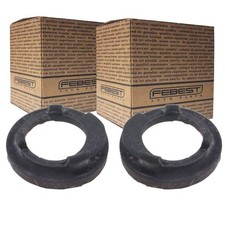 2x FEBEST FEDER-AUFNAHME UNTERLAGE HINTEN OBEN passend für TOYOTA AURIS COROLLA