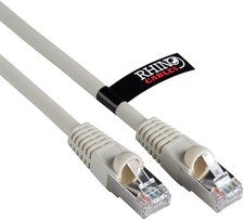 30m Cat6a RJ45 S/FTP High Speed Ethernet Network Cable 10Gpbs 500MHz - White