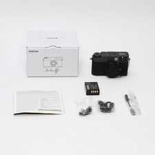 FUJIFILM Fuji X half Digital Camera (Charcoal Silver) Mint - Open box condition