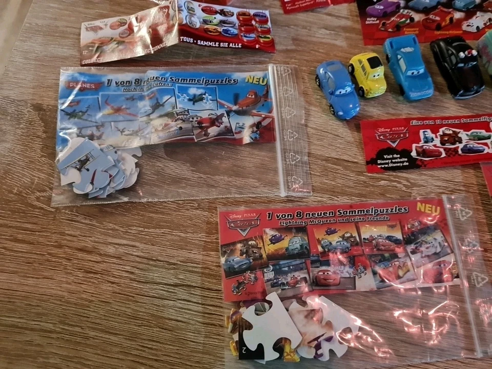 Disney Pixar Cars Mini Sammelfiguren Autos Lightning McQueen Konvolut - Bild 2 von 4
