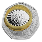 50 Pence Silver Proof Colour The Lord of the Rings - The One Ring (1) UK 2026