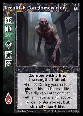 Vtes, Jyhad, Vampire, V5 Sabbat - Freakish Conglomeration x 2