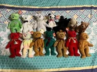 Ty Beanie Babies Vintage Bears Lot Of 14