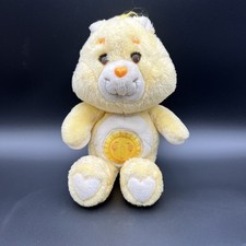 Vintage 1983 Kenner Care Bears Funshine Bear Plush Stuffed Animal Toy Yellow