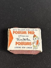 Thom McAn Shoes--1960's--Possums--Sleeve from Possum Pad--Original