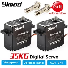 9imod Waterproof 35KG Metal Gear HV Coreless Digital Servo for RC Car Boat DIY