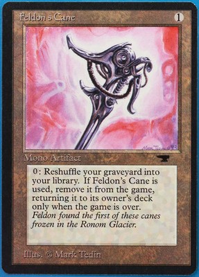 Feldon's Cane Antiquities MINT Artifact Uncommon MTG CARD (ID# 511636) ABUGames