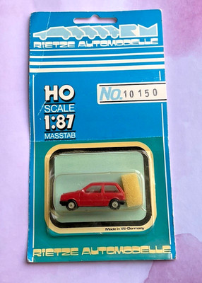 Vintage HO Rietze Automodelle 1982 SUZUKI SWIFT   1:87 Made W. Germany HO Train