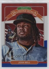 2020 Donruss Optic Diamond Kings Red White & Blue Prizm 30/150 Josh Bell #27 hu8