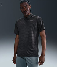 Nike Tour Men's Dri-FIT Victory + Golf Polo HM5639 060 Various Sizes Anthracite
