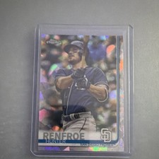 2019 Topps Chrome Sapphire Edition Hunter Renfroe #393 San Diego Padres