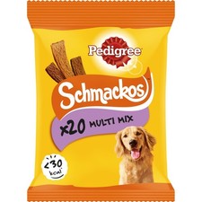 360 Pedigree Schmackos Mixed Meat Dog Treats Dog Chews (18x144g) 9.17 per kilo