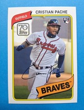2021 Topps 70 Years of Topps Baseball Series 2 Cristian Pache RC #70YT-30 Braves