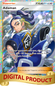 adaman pokemon card price POKMON GAME s10D 083/067 HR shuffle your deck Sell Adaman (Full Art) (Holo)