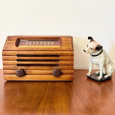 RADIO VINTAGE RCA VICTOR 8X53 ANNI 40 NIPPER LEGNO ARREDAMENTO LEGGI DESCRIZIONE