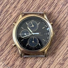 Vintage Rare Seiko World Timer Alarm Watch 38mm Sub Dials 5T52-6A38 (Repair?)