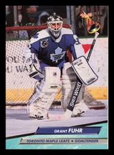 Grant Fuhr #210 1992-93 Ultra Toronto Maple Leafs Hockey