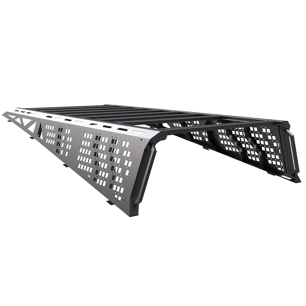 Heavy Steel Full-Frame Bed Rack Kit Roof Cargo Racks For 2024+ Tesla Cybertruck