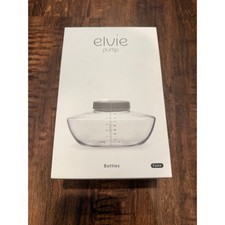Elvie pump 5 oz bottles and lids