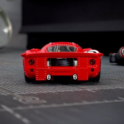 Mattel Creations Exclusive Hot Wheels Elite 64 1967 Ferrari 330 P4
