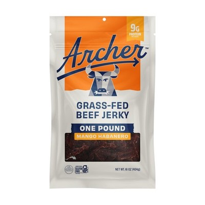 Archer Jerky Grass-Fed Beef Jerky - Beef Snack Pack, Individual Bulk Protein ...