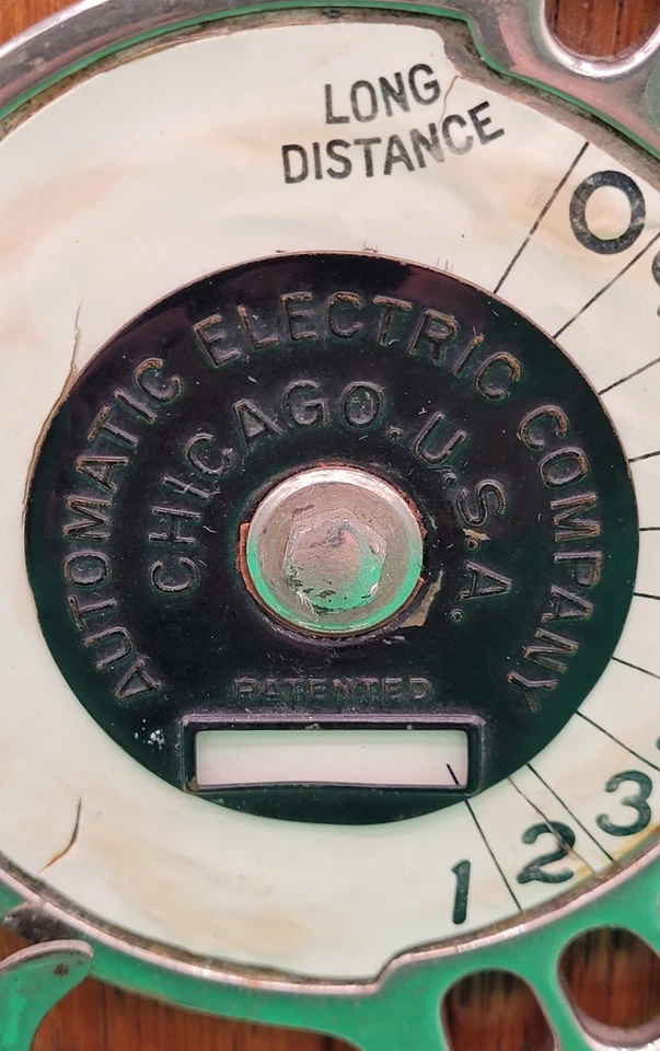 Early 1900’s STROWGER Solid Oak WALL PHONE - 11 DIGIT -You DIAL - No OPERATORS! - Image 4 of 4