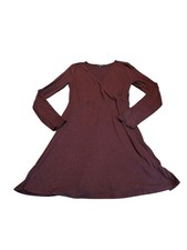 Express Faux Wrap Lightweight Sweater Dress Small