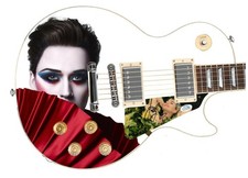 Katy Perry Signed Custom Graphics Photo Guitar Lp Cd Album ACOA