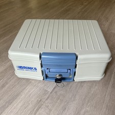 BRINKS Home Security FIREPROOF MONEY BOX Safe comes with one key