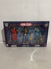 Mattel WWE Elite Collection John Cena Action Figure Set Collector