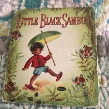 Little Black Sambo 1950 Whitman Publishing Illustrated Hardcover