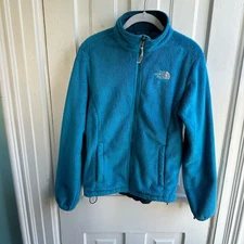 The North Face Osito Fleece Jacket in Teal Blue