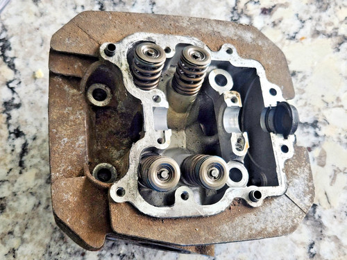 2003 SUZUKI EIGER 400 OEM CYLINDER HEAD TOPEND TOP END VALVES ASSY TOP END