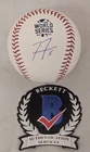 Freddie Freeman Signed 2021 Official World Series Baseball Braves Beckett Auto