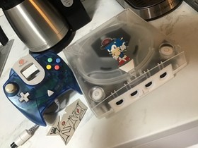 💙 SEGA Dreamcast HKT 3020 Home Console  🌟 Clear white 💙 ✨ ❤️✨ ❤️see Thru