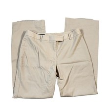 Brooks Brothers Women  s Brown Beige Caroline Fit Dress Pants Size 6 Small Flaw